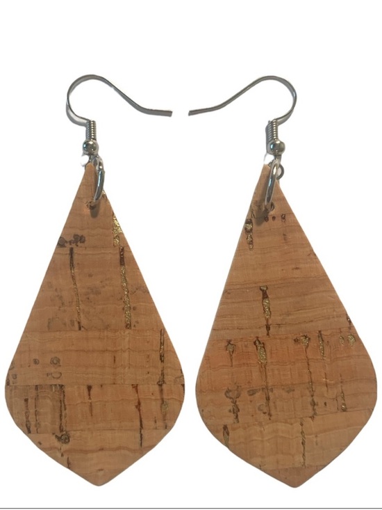 Fashion Jewelry Jewelry - Real Cork Dangle Earrings Fashion Jewelry